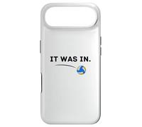 Volleyball It was in! White Volleyball Player Coach Case for iPhone Air