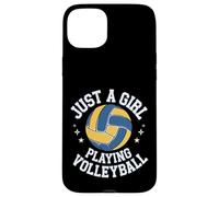 Volleyball Just A Girl Playing Volleyball Case for iPhone 15 Plus