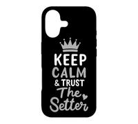 Volleyball Keep Calm And Trust The Setter Player Set Club Case for iPhone 17
