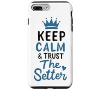 Volleyball Keep Calm And Trust The Setter Player Set Club Case for iPhone 7 Plus/8 Plus