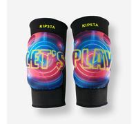 Volleyball Knee Pads Vkp100 Let's Play - Black