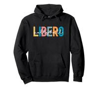 Volleyball Libero Position Retro Design Men Women Youth Pullover Hoodie