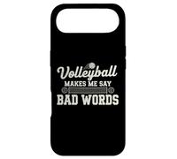 Volleyball makes me say bad words Volleyball player funny Case for iPhone Air