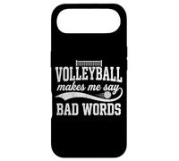 Volleyball makes me say bad words Volleyball player Humor Case for iPhone Air