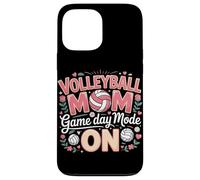 Volleyball Mom Game Day Mode On Beach Volleyball Case for iPhone 13 Pro Max