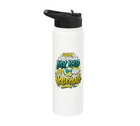 Volleyball Mom & Volleyball Dad My Kid Has Volleyball Stainless Steel Insulated Water Bottle
