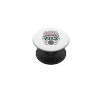 Volleyball Mother Don't Make Me Use My Volleyball Mom Voice PopSockets Adhesive PopGrip