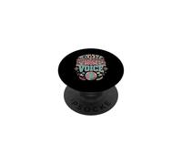 Volleyball Mother Don't Make Me Use My Volleyball Mom Voice PopSockets Adhesive PopGrip