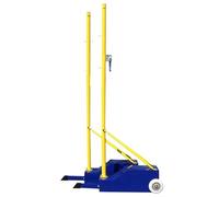 Volleyball net Badminton Net Portable Freestanding with Stable Base Easy and Fast Installation Easy to Move with Wheels, One Color-1.55m/5ft