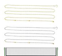 Volleyball Net Height Chain - Level Indicator, Portable Checker, Double Scoreboard, Sports Regulation Equipment | Suitable for Officers and Coaches Ensuring Practice Runs