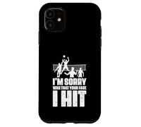 Volleyball Player Funny I’m Sorry Was That Your Face I Hit Case for iPhone 11