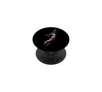 Volleyball Player Teach Coach American Flag USA Drip Lover PopSockets Adhesive PopGrip