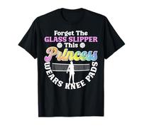Volleyball Player Team Forget The Glass Slipper This T-Shirt