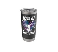 Volleyball Player Team Heart Love At First Spike Stainless Steel Insulated Tumbler