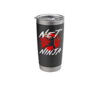 Volleyball Player Team Ninja Net Ninja Stainless Steel Insulated Tumbler