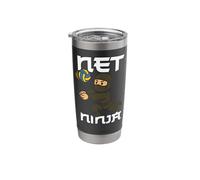 Volleyball Player Team Ninja Net Ninja Stainless Steel Insulated Tumbler