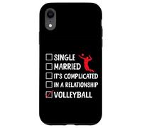 Volleyball Player Team Single Married It's Complicated In A Case for iPhone XR