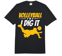 Volleyball Player Team Volleyball I Dig It Comfort Colors Adult Heavyweight T-Shirt