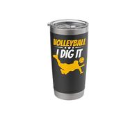 Volleyball Player Team Volleyball I Dig It Stainless Steel Insulated Tumbler
