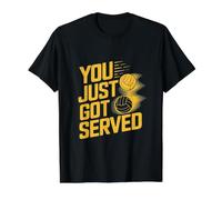 Volleyball Player - You Just Got Served Value Graphic T-Shirt, Men, Black, XL