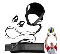 Volleyball Practice Equipment - Solo Aid Tools | Portable Volleyball Training Elastic Band with Adjustable Belt for Backyard Beach Court Park