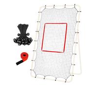 Volleyball Rebound Net, Adjustable Receiver with 3.8 cm Mesh | Volleyball Rebounder Net for Frame 22.5 m with 28 Elastic Ropes, for Young Adults Beginners Indoor Outdoor Garden