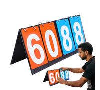 Volleyball Score Table - Score Table for,Multifunction Four-Digit Counter for Sports Matches Including Table Tennis Golf Billiard Darts
