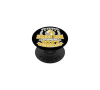 Volleyball Senior Mom Class of 2027 The Final Set PopSockets Adhesive PopGrip