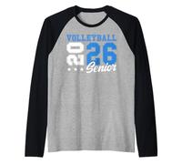 Volleyball Senior Night Volleyball Senior 2026 Graduation 47 Raglan Baseball Tee