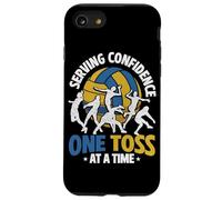 Volleyball, Serving Confidence One Toss At A Time Case for iPhone SE (2020) / 7/8