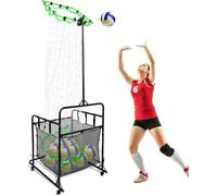 Volleyball Setter Trainer Net with Adjustable Height and Angle for Indoor and Outdoor Practice, Perfect Target Net for Setting, Serving, and Spiking Training Equipment