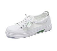 Volleyball Shoes Women's Casual Shoes for Women, Comfortable for Whole, with Lace Up Design for Everyday Activities, Trendy Versatile for All Seasons, Perfect Pelle Shoes Women, Green, 5 UK