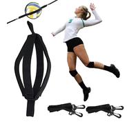 Volleyball Training, Bouncy Volleyball Coach, Adjustable Volleyball Service Bouncy Coach - Improve Sports Agility with Jump Touch Training Reboun Ball