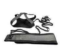 Volleyball Training - Saques - Trainer Alone for This Volleyball Training Team for Beginners - Portable Elastic Band with Adjustable Belt for Garden, Indoor, Yard and Park Training