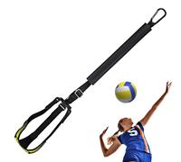 Volleyball Training System - Individual Practice Set, Rebound Training Equipment | Portable Volleyball Trainer Kit With Belt Attachment, Prati Solution