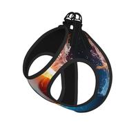 Volleyball With Fire And Ice Compact Pet Suspender Vest-The Perfect Small Pet For A Comfortable Walk