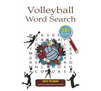 Volleyball Word Search Puzzle Book: Word Searches with easy to read about Volleyball, and More |6X9 inches, 110 pages, | 50+ Puzzles Gift for vacations and holidays.