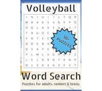 Volleyball Word Search Puzzle Book: Word Searches with Easy-to-Read Print about Volleyball, Volleyball Terminology, and More | 6X9 inches, 108 Pages | ... … Gift for Vacations, Holidays and Free Times