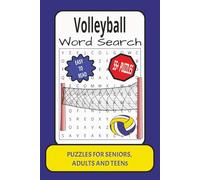 Volleyball Word Search: Word Search with Easy to Read Print about Volleyball, Puzzle Book, Beach Volleyball Activity, Brain Games, Competition, ... for Vacations, Holidays and Relaxation