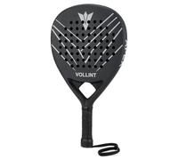 Vollint Apex Padel Racket, Carbon Fibre Teardrop Shape, Medium Balance, 365g Lightweight, Hard EVA Core for Power & Control, Rough Spin Surface, Intermediate/Advanced Padel Tennis Racket
