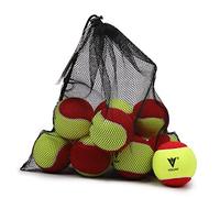 Vollint Mini Red Felt Tennis Balls - 1 Dozen