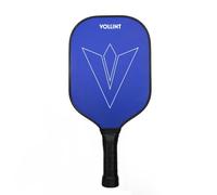 Vollint VT1 Fibreglass Pickleball Paddle - Lightweight Beginner Paddle with 11mm Polypropylene Core, PU Grip & Edge Guard - Standard Widebody Shape for Control, Manoeuvrability & Forgiveness