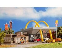 Vollmer 43635 McDonalds & McCafe with Interior and Accessories Kit