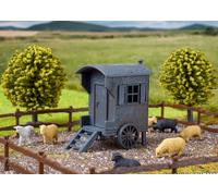 Vollmer 43742 Sheep Wagon And Sheep Herd, Kit, H0