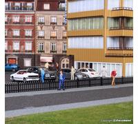 VOLLMER 45007 HO Scale Black Iron Fencing - Length Approximately 190 Cm