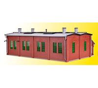 Vollmer 45752 Double Track Locomotive Shed with Door Lock Mechanism Kit