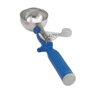 Vollrath (47143) 2 oz Stainless Steel Disher-Size 16, Dark Blue