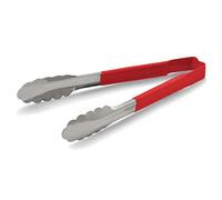 Vollrath DC248 Red Utility Grip Kool Touch Tong, 305 mm