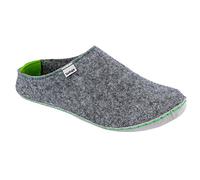 Vollsjö Women Slippers Made Of Felt, House Shoes Light Gray Shoes For Ladies, Comfortable House Footwear, Felt Slippers, Casual Shoes, Home Slippers, Made In The EU, 4, Grey-Green