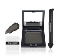 VOLLUCK Root Touch up Powder 12g - Covers Grey Roots & Conceals Thinning Hair, Hairline Powder for Men & Women - Natural Look, Easy to Use & Compact for Quick Touch Ups (Dark Brown)